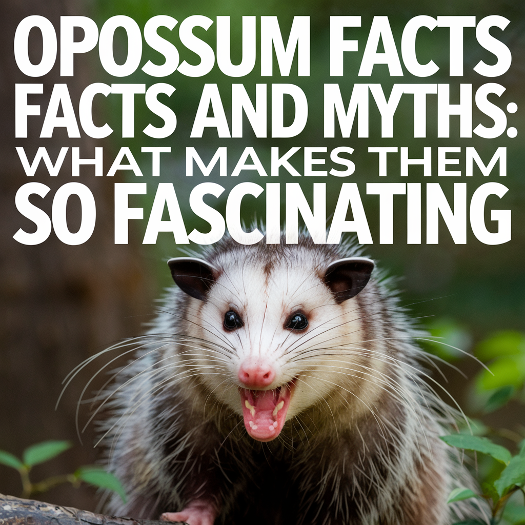 Learn All About Opossums