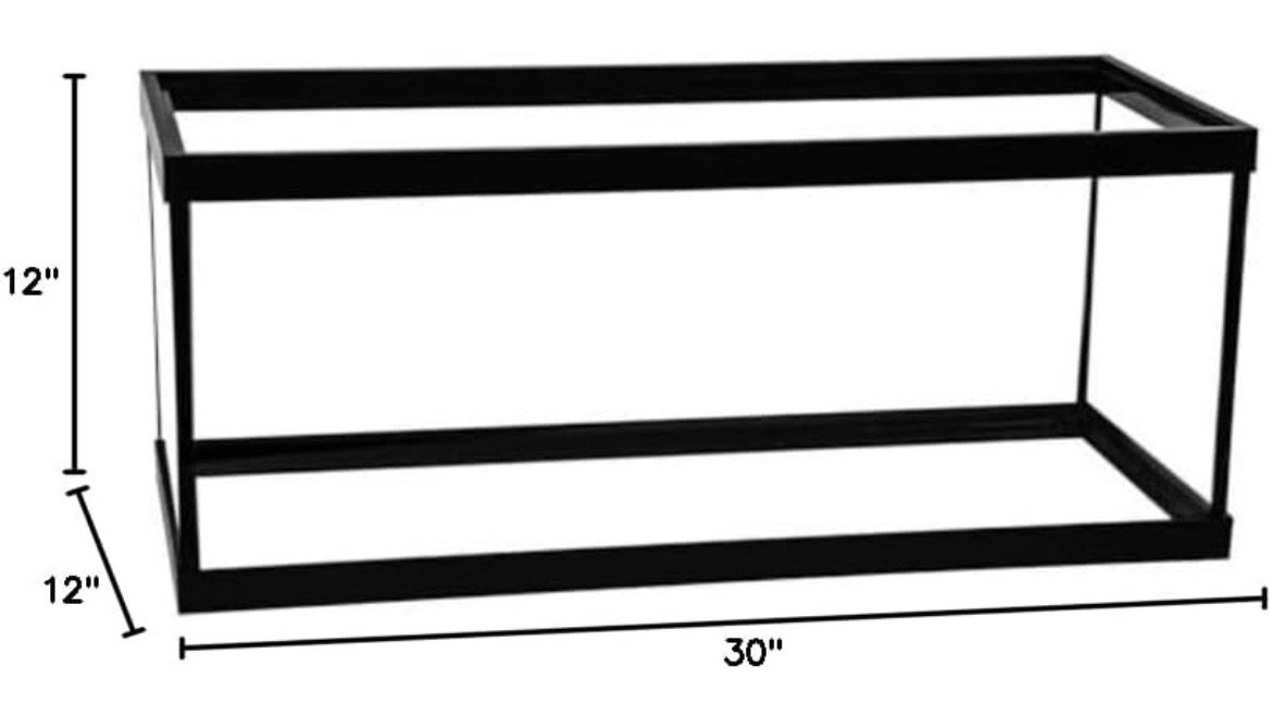Size of the turtle tank