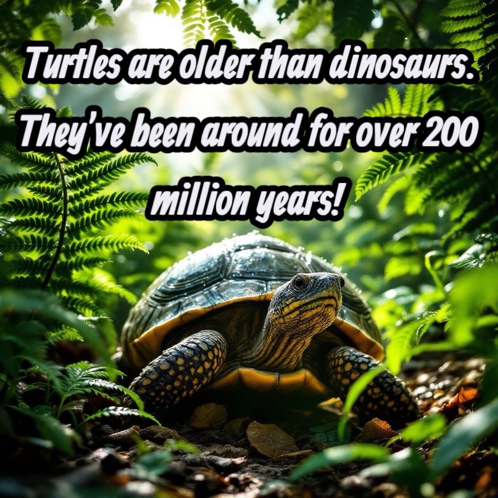 Turtles are older than dinosaurs