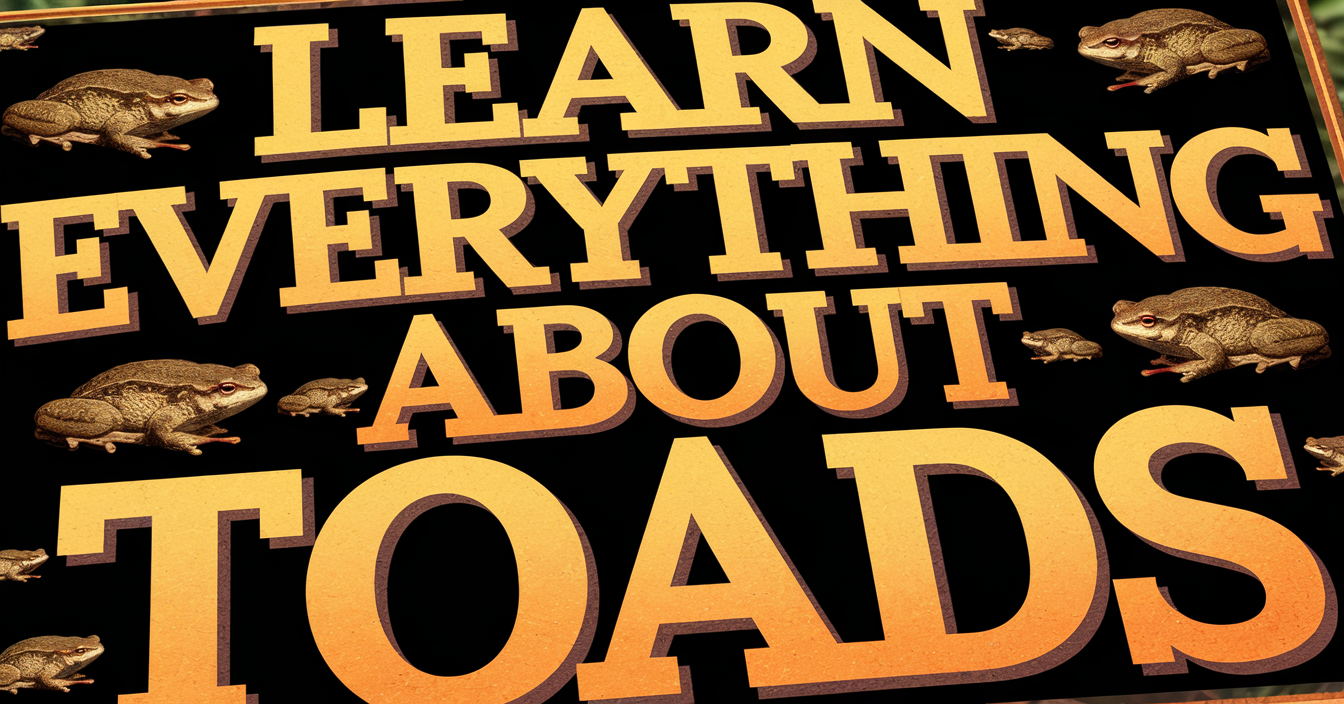 learn about toads