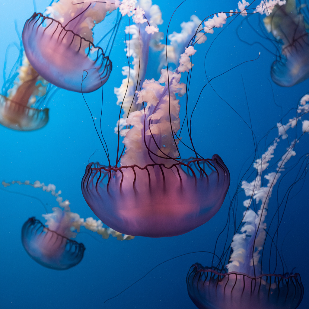 up close jelly fish photo