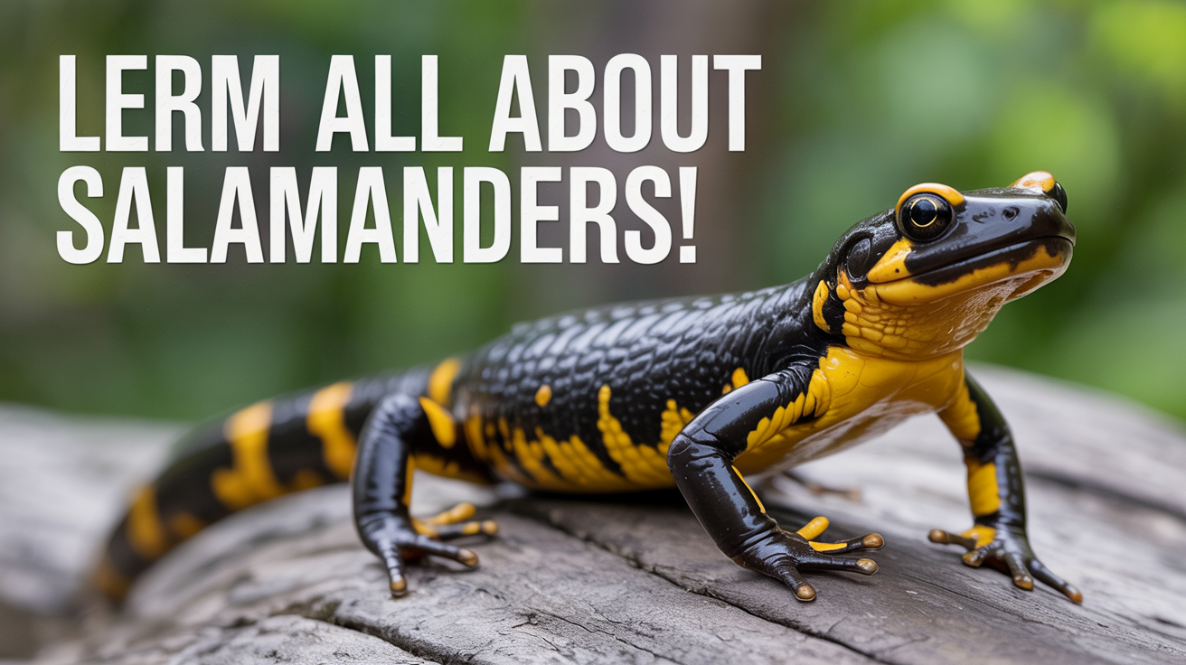 All About Salamanders: species, habitat, care and fun facts